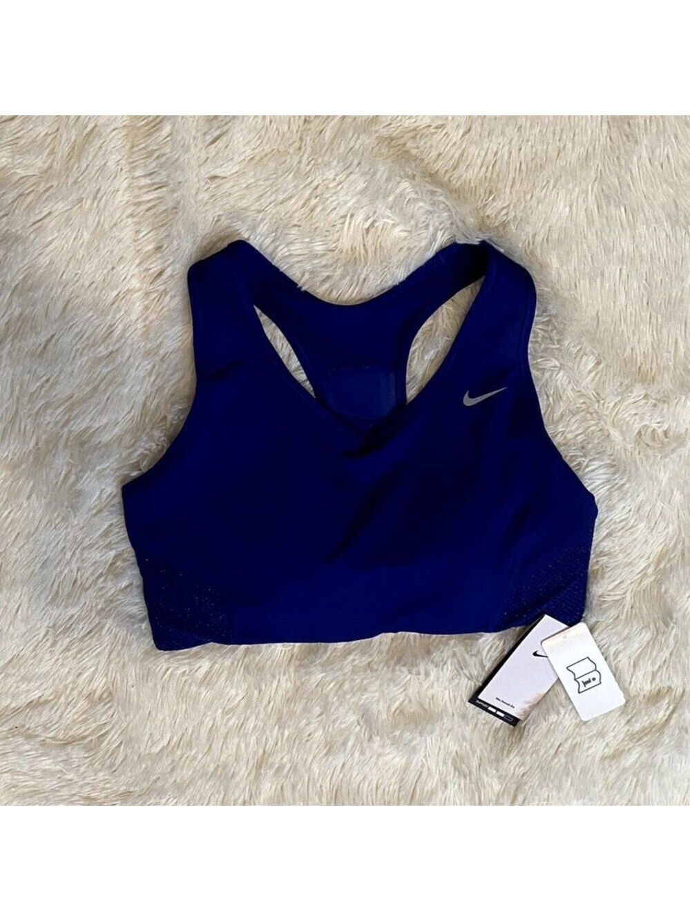 Nike Pro Dri-Fit Swoosh Sparkle Sports Bra - Size XL (NWT)